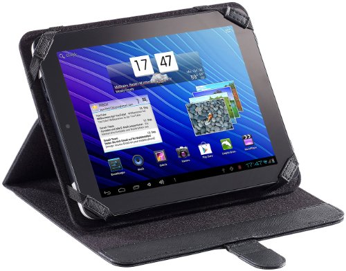 TOUCHLET Zubehör zu Tablet PC: Universal Schutzhülle mit Aufsteller für Tablet-PCs bis 15 x 20 cm