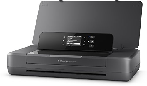 HP OfficeJet 200 Mobiler Tintenstrahldrucker (A4, Drucker, WLAN, HP ePrint, Airprint, USB, 4800 x 1200 dpi) schwarz