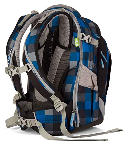 Satch Match Schulrucksack Set 2-tlg. Inkl. Schlamperbox - Ergonomischer Schulrucksack