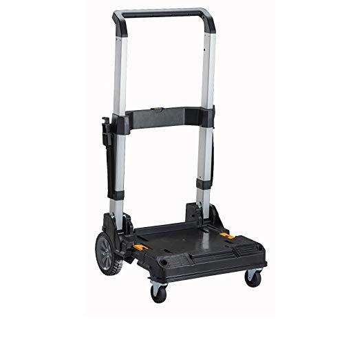 Dewalt Tstak Trolley (Mobilität für Tstak Boxen, Belastbarkeit bis 150 kg, klappbar) DWST1-71196