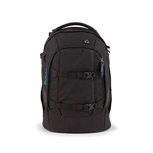 satch Pack ergonomischer Schulrucksack für Mädchen und Jungen – Black Bounce