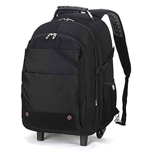 FANQIECHAODAN 55L Travel Outdoor Backpack Reiserucksack mit Rädern, Leichtgewichtig, Tragbare Rädern Business Büro Tasche Laptop Trolley